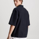 Calvin Klein Ανδρικό πουκάμισο Linen Cotton Short Sleeve Shirt